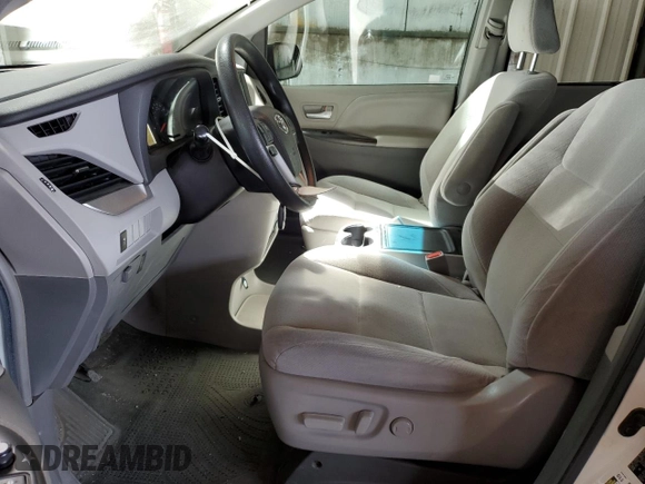 2017 Toyota Sienna LE Auto Access Seat with VIN 5TDKZ3DC4HS810857, listed as a Copart auction lot 51301465 with 150,138 mi miles and Salvage Title. Bid and sale history available at carsss.com. Image 7.