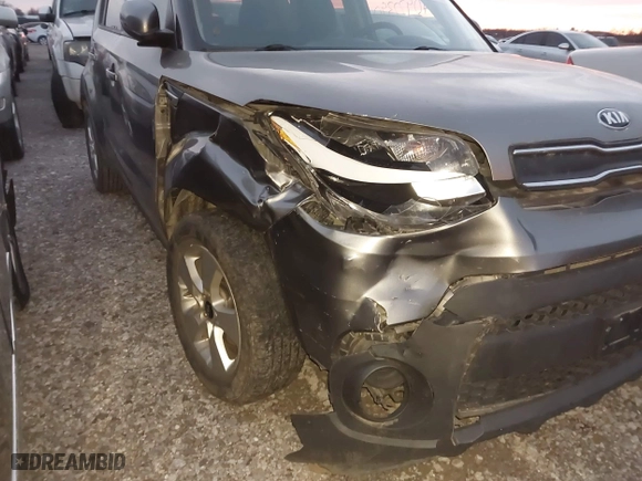 2019 Kia Soul with VIN KNDJN2A23K7015460, listed as a IAAI auction lot 40977390 with 79,947 mi miles. Bid and sale history available at carsss.com. Image 6.