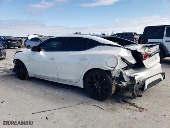 2023 Nissan Maxima SR with VIN 1N4AA6EV4PC504140, listed as a Copart auction lot 87732325 with 60,213 mi miles and Salvage Title. Bid and sale history available at carsss.com. Image 2.