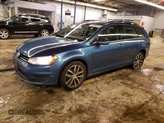 2016 Volkswagen Golf SportWagen TSI S with VIN 3VWC17AU0GM518375, listed as a Copart auction lot 37646454 with 129,994 mi miles. Bid and sale history available at carsss.com. Image 1.
