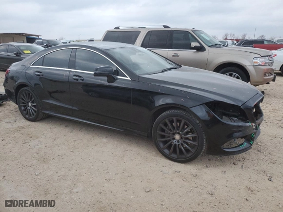 2015 Mercedes-Benz CLS-Class CLS 400 with VIN WDDLJ6FB0FA153170, listed as a Copart auction lot 46731265 with 80,842 mi miles and Salvage Title. Bid and sale history available at carsss.com. Image 4.