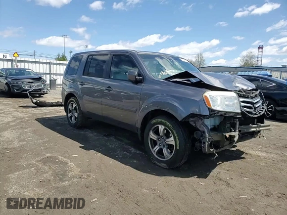 2015 Honda Pilot SE with VIN 5FNYF4H36FB055134, listed as a Copart auction lot 52310075 with 171,753 mi miles and Salvage Title. Bid and sale history available at DreamBid. Image 12.