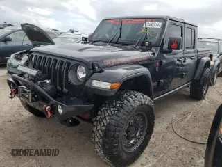 2022 Jeep Gladiator Rubicon with VIN 1C6JJTBG5NL101657, listed as a Copart auction lot 74682144 with 13,352 mi miles and Non repairable. Bid and sale history available at DreamBid. Image 1.