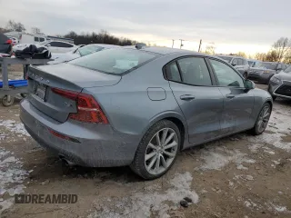 2021 Volvo S60 Momentum with VIN 7JRA22TK3MG080934, listed as a Copart auction lot 38539594 with 58,105 mi miles. Bid and sale history available at carsss.com. Image 3.