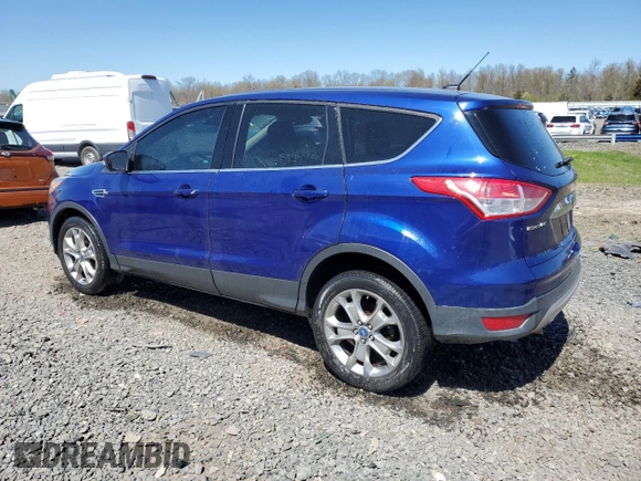 2013 Ford Escape SEL with VIN 1FMCU9HX7DUA78826, listed as a Copart auction lot 53275325 with 128,650 mi miles and Salvage title. Bid and sale history available at DreamBid. Image 2.