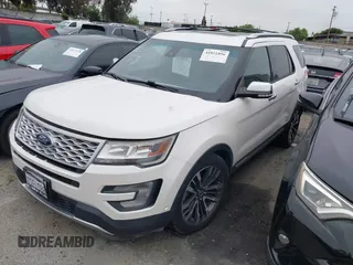 2016 Ford Explorer Platinum with VIN 1FM5K8HT3GGC71953, listed as a IAAI auction lot 41811896 with 81,594 mi miles and . Bid and sale history available at DreamBid. Image 2.