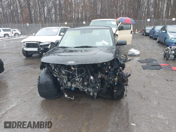 2021 Kia Soul Turbo with VIN KNDJ53AF9M7746079, listed as a IAAI auction lot 41480282 with 65,010 mi miles and . Bid and sale history available at DreamBid. Image 12.