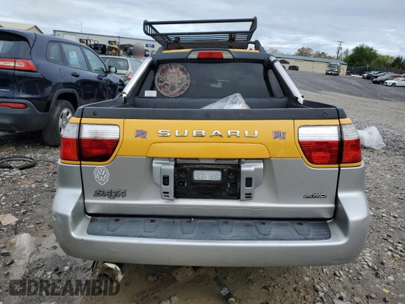2003 Subaru Baja Sport with VIN 4S4BT62C137113103, listed as a Copart auction lot 51820235 with 156,734 mi miles and Clean Title. Bid and sale history available at carsss.com. Image 6.
