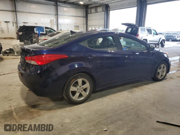 2012 Hyundai Elantra Limited z VIN 5NPDH4AE5CH137714, wystawiony jako Copart lot #55608055 z przebiegiem 88 187 mil mil oraz Szkoda całkowita • Salvage title. Historia ofert i sprzedaży dostępna na DreamBid. Obrazek 3.