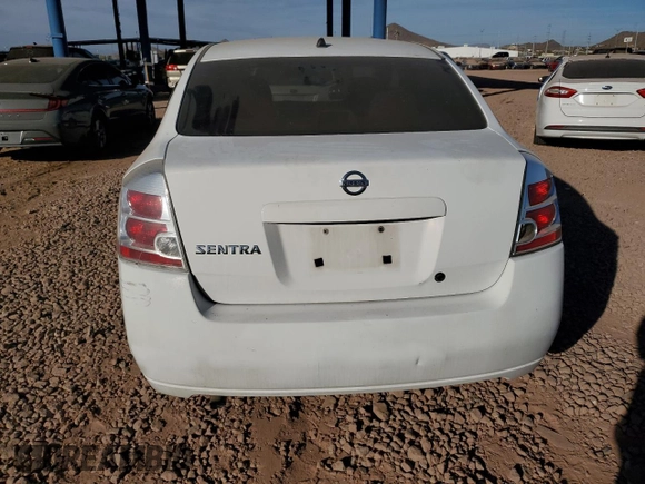 2008 Nissan Sentra S with VIN 3N1AB61E48L690932, listed as a Copart auction lot 62408575 with 186,065 mi miles and Clean title. Bid and sale history available at DreamBid. Image 6.