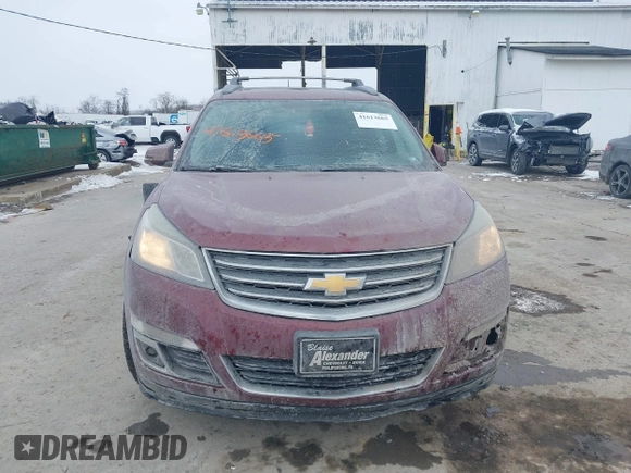 2015 Chevrolet Traverse LT with VIN 1GNKVHKD7FJ218049, listed as a IAAI auction lot 41613665 with 135,434 mi miles and . Bid and sale history available at DreamBid. Image 12.