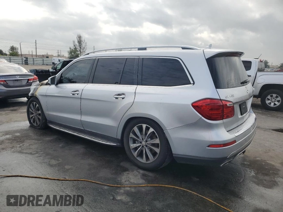 2016 Mercedes-Benz GL with VIN 4JGDF6EE4GA706962, listed as a Copart auction lot 89260575 with 0 mi miles and Salvage Title. Bid and sale history available at carsss.com. Image 2.
