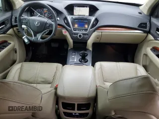 2017 Acura MDX w/Advance Pkg with VIN 5FRYD4H89HB014502, listed as a Copart auction lot 47107355 with 103,737 mi miles and Salvage Title. Bid and sale history available at carsss.com. Image 8.