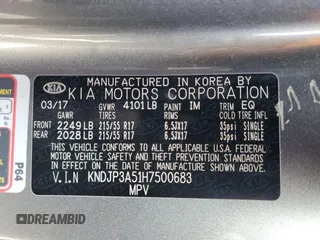 2017 Kia Soul + with VIN KNDJP3A51H7500683, listed as a Copart auction lot 43797925 with 114,550 mi miles and Salvage Title. Bid and sale history available at carsss.com. Image 14.