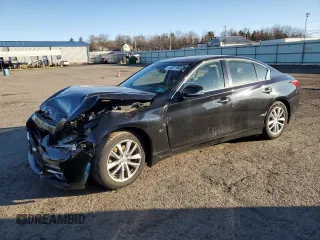2014 Infiniti Q50 z VIN JN1BV7AR4EM703975, wystawiony jako Copart lot #48321965 z przebiegiem Nie podano mil oraz Szkoda całkowita • Salvage title. Historia ofert i sprzedaży dostępna na DreamBid. Obrazek 1.