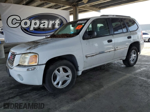 2008 GMC Envoy SLE2 with VIN 1GKDT13S282206629, listed as a Copart auction lot 54761255 with 91,146 mi miles and Clean Title. Bid and sale history available at carsss.com. Image 1.