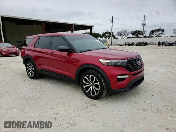 2022 Ford Explorer ST-Line with VIN 1FMSK7KH5NGB90368, listed as a Copart auction lot 41978595 with 61,693 mi miles and Salvage Title. Bid and sale history available at carsss.com. Image 15.