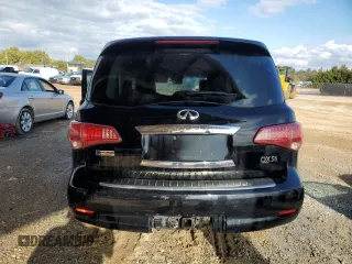 2013 Infiniti QX56 with VIN JN8AZ2NE2D9042301, listed as a Copart auction lot 79838704 with 237,423 mi miles and Salvage Title. Bid and sale history available at carsss.com. Image 6.