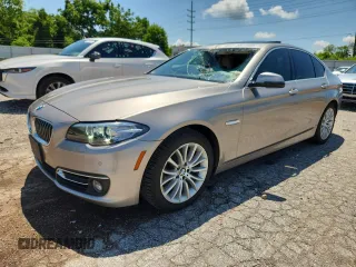 2015 BMW 5 Series 528i with VIN WBA5A5C57FD516331, listed as a Copart auction lot 58240885 with 79,686 mi miles and Salvage title. Bid and sale history available at DreamBid. Image 1.