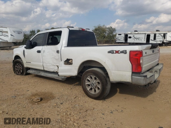 2021 Ford Super Duty F-250 SRW XL with VIN 1FT7W2BT2MEC37128, listed as a Copart auction lot 79178474 with 103,992 mi miles and Salvage Title. Bid and sale history available at carsss.com. Image 2.