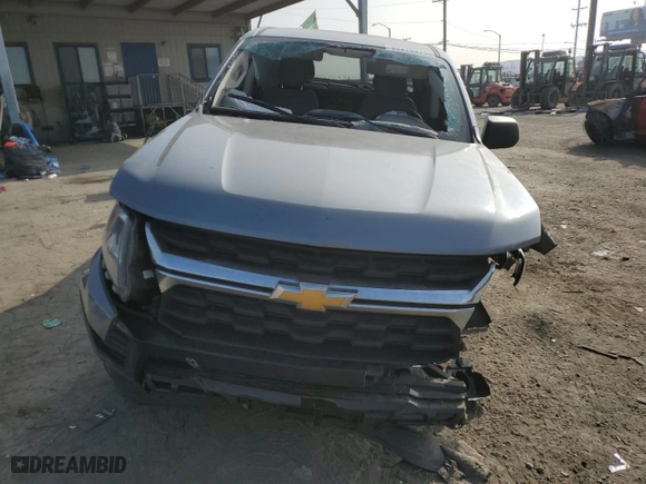 2022 Chevrolet Colorado 2WD Work Truck with VIN 1GCGSBENXN1224239, listed as a Copart auction lot 83270274 with 165,640 mi miles and Salvage Title. Bid and sale history available at carsss.com. Image 5.