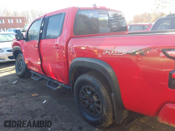 2024 Nissan Frontier SV with VIN 1N6ED1EK6RN609634, listed as a IAAI auction lot 41187993 with 21,034 mi miles and . Bid and sale history available at DreamBid. Image 15.