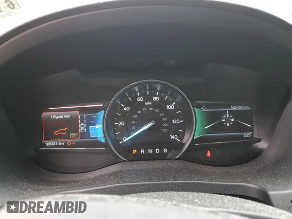 2018 Ford Explorer XLT with VIN 1FM5K8D80JGA94660, listed as a Copart auction lot 59012215 with 105,331 mi miles and Salvage title. Bid and sale history available at DreamBid. Image 9.