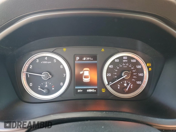 2018 Hyundai Sonata Sport with VIN 5NPE34AF9JH690648, listed as a Copart auction lot 53045425 with 68,842 mi miles and Salvage Title. Bid and sale history available at carsss.com. Image 9.