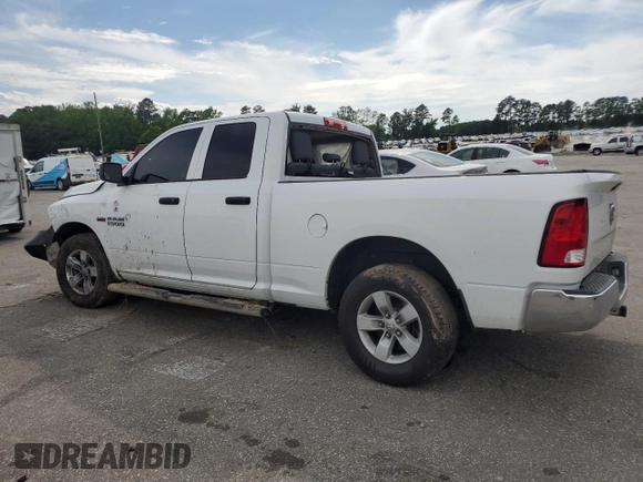 2018 Ram 1500 Tradesman with VIN 1C6RR6FT8JS127657, listed as a Copart auction lot 57570605 with 168,311 mi miles and Salvage title. Bid and sale history available at DreamBid. Image 2.