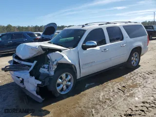 2007 Chevrolet Suburban LTZ with VIN 1GNFC16097J313249, listed as a Copart auction lot 42531285 with 211,780 mi miles and Salvage Title. Bid and sale history available at carsss.com. Image 1.