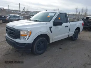 2022 Ford F-150 XL with VIN 1FTMF1CB8NKE34567, listed as a IAAI auction lot 41540725 with 44,784 mi miles. Bid and sale history available at carsss.com. Image 2.
