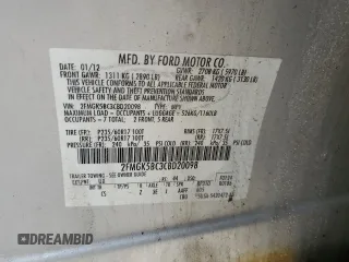 2012 Ford Flex SE z VIN 2FMGK5BC3CBD20098, wystawiony jako Copart lot #47303765 z przebiegiem 110 826 mil mil oraz Szkody całkowita. Historia ofert i sprzedaży dostępna na DreamBid. Obrazek 16.