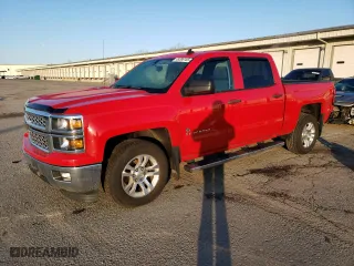 2014 Chevrolet Silverado 1500 LT with VIN 3GCPCREC9EG499719, listed as a Copart auction lot 49396165 with 121,163 mi miles and Salvage Title. Bid and sale history available at carsss.com. Image 1.