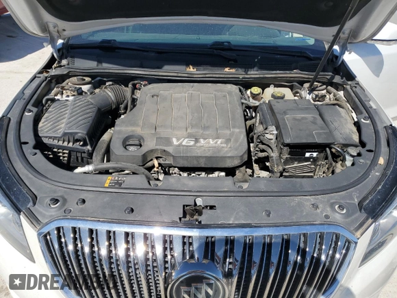 2015 Buick LaCrosse Premium II with VIN 1G4GF5G36FF143868, listed as a Copart auction lot 45902995 with 118,976 mi miles and Salvage Title. Bid and sale history available at DreamBid. Image 13.