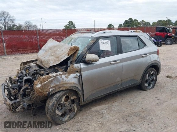 2024 Hyundai Venue SEL with VIN KMHRC8A32RU333999, listed as a IAAI auction lot 41265592 with 17,616 mi miles and . Bid and sale history available at DreamBid. Image 13.