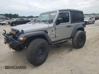 2018 Jeep Wrangler Sport z VIN 1C4GJXAN0JW291922, wystawiony jako Copart lot #57494065 z przebiegiem 51 660 mil mil oraz Czysty tytuł • Clean title. Historia ofert i sprzedaży dostępna na DreamBid. Obrazek 1.