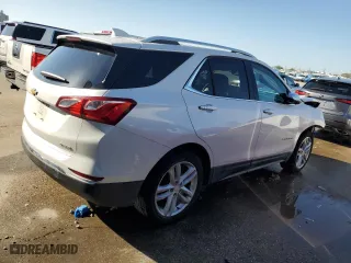 2018 Chevrolet Equinox Premier with VIN 2GNAXMEVXJ6125731, listed as a Copart auction lot 52130725 with 101,029 mi miles and Salvage Title. Bid and sale history available at carsss.com. Image 3.
