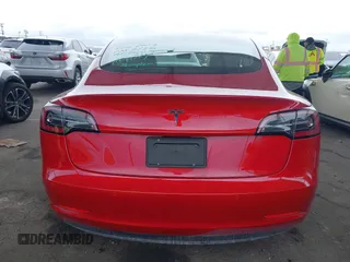2022 Tesla Model 3 with VIN 5YJ3E1EA8NF177409, listed as a IAAI auction lot 41740718 with 25,557 mi miles. Bid and sale history available at carsss.com. Image 16.