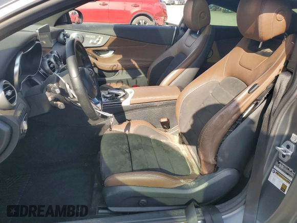 2017 Mercedes-Benz C 300 with VIN WDDWJ4JB2HF358181, listed as a Copart auction lot 47686885 with 96,762 mi miles and Salvage Title. Bid and sale history available at carsss.com. Image 7.