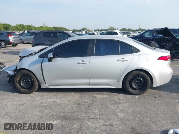 2020 Toyota Corolla LE with VIN 5YFEPRAE2LP099334, listed as a IAAI auction lot 41865895 with 185,215 mi miles. Bid and sale history available at carsss.com. Image 15.