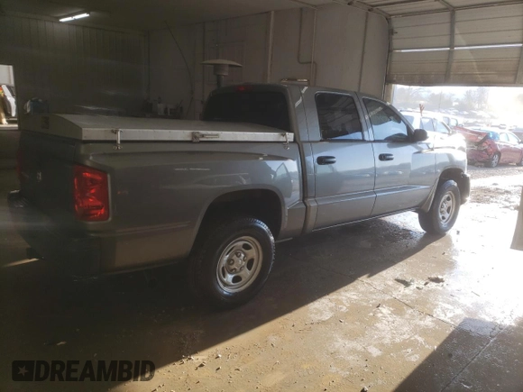 2008 Dodge Dakota ST with VIN 1D7HE28K28S518493, listed as a Copart auction lot 86274444 with 102,447 mi miles and Salvage Title. Bid and sale history available at DreamBid. Image 3.