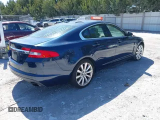 2010 Jaguar XF Premium Luxury with VIN SAJWA0GB5ALR78767, listed as a IAAI auction lot 41733047 with 1 mi miles. Bid and sale history available at carsss.com. Image 4.
