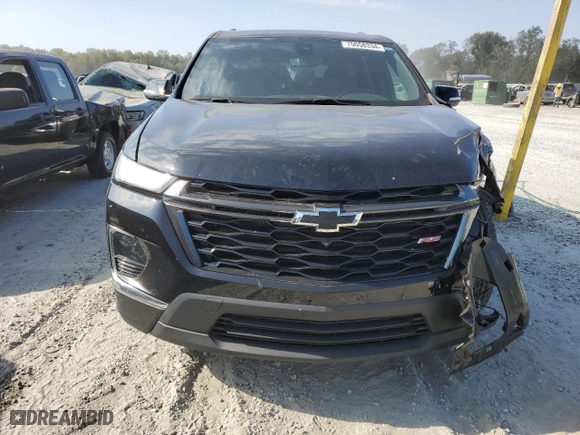 2022 Chevrolet Traverse RS with VIN 1GNERJKW7NJ185773, listed as a Copart auction lot 78584134 with 35,839 mi miles and Salvage Title. Bid and sale history available at carsss.com. Image 5.