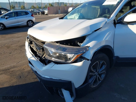 2022 Honda CR-V EX with VIN 5J6RW1H59NA022649, listed as a IAAI auction lot 41561168 with 13,137 mi miles. Bid and sale history available at carsss.com. Image 12.