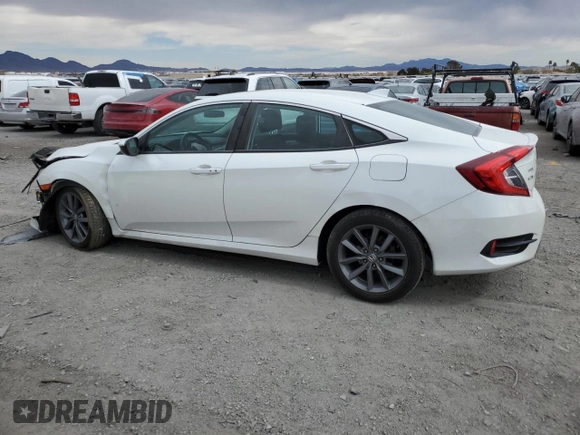 2019 Honda Civic Sedan EX with VIN 19XFC1F34KE217148, listed as a Copart auction lot 48805065 with 41,205 mi miles and Salvage Title. Bid and sale history available at carsss.com. Image 2.