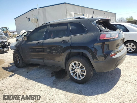 2020 Jeep Cherokee Latitude with VIN 1C4PJLCB4LD605887, listed as a Copart auction lot 58045785 with Not provided miles and Salvage title. Bid and sale history available at DreamBid. Image 2.