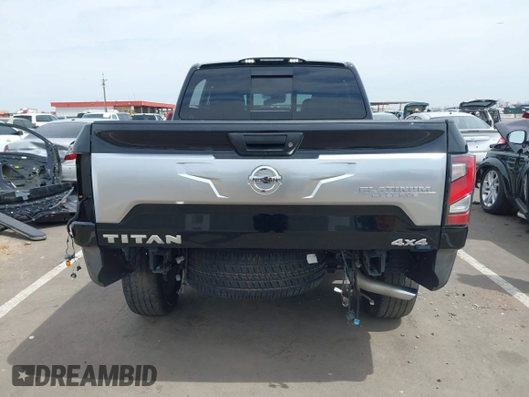 2021 Nissan Titan Pro-4X with VIN 1N6AA1ED8MN529124, listed as a IAAI auction lot 42212989 with 63,652 mi miles and . Bid and sale history available at DreamBid. Image 17.