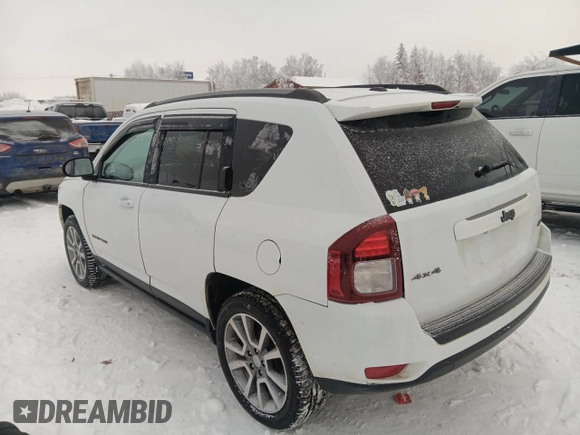 2016 Jeep Compass Sport SE z VIN 1C4NJDBB8GD596695, wystawiony jako Copart lot #44223565 z przebiegiem 65 776 mil mil oraz Szkoda całkowita • Salvage title. Historia ofert i sprzedaży dostępna na DreamBid. Obrazek 2.