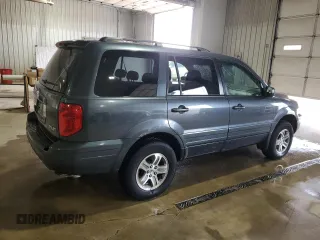 2005 Honda Pilot EX with VIN 5FNYF18455B053400, listed as a Copart auction lot 49530955 with 173,086 mi miles and Salvage Title. Bid and sale history available at DreamBid. Image 3.