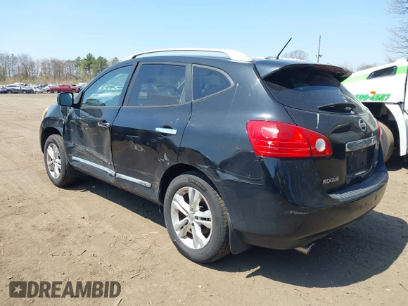 2013 Nissan Rogue S with VIN JN8AS5MV1DW641389, listed as a IAAI auction lot 42090826 with 91,845 mi miles and . Bid and sale history available at DreamBid. Image 3.